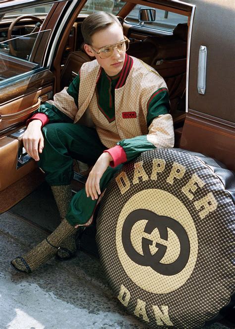 dapper dan gucci design|Gucci dapper dan collaboration.